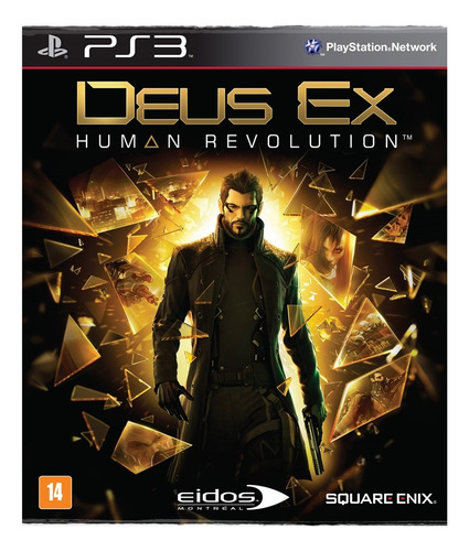 Deus Ex: Human Revolution - Ps3 Mídia Física Lacrado