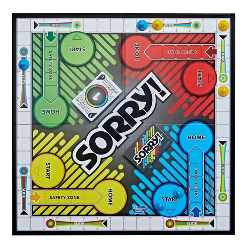 Imagen 4 de 4 de Juego De Mesa Sorry! Hasbro Clásico Estrategia +6