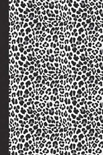 Libro: Sketch Journal: Animal Print (black And White Leopard