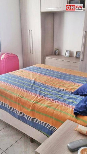 Imagem 3 de 14 de Apartamento Com 3 Dormitórios À Venda, 136 M² Por R$ 420.000,00 - Marapé - Santos/sp - Ap3091