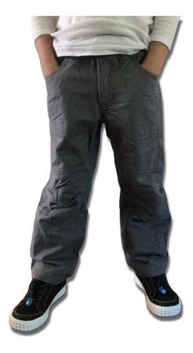 Pantalon Niño 5m601-ii10 Gris Maui And Sons