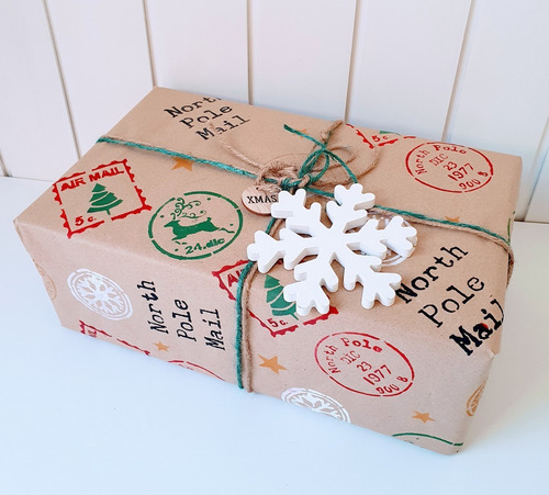 Imagen 5 de 9 de Stencil Laura Craft Navidad Set Postal Navideño