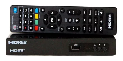 Kit Completo: Decodificador Simple TV HD / Lh01-o-303 + Antena Universal