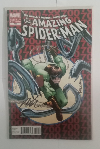 Comic The Amazing Spiderman #700 Portada Variante