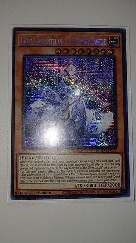 Yugioh! Lady Labrynth Of The Silver Castle Prismatic Mp23