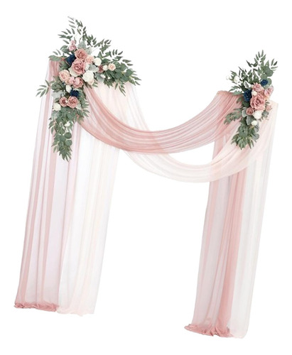 Conjunto De Flores Artificiales Para Decoración De Boda En