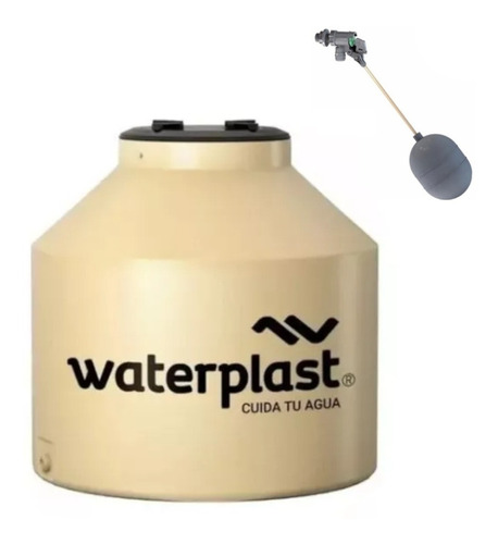 Tanque De Agua Tricapa 300lts Waterplast + Flotante