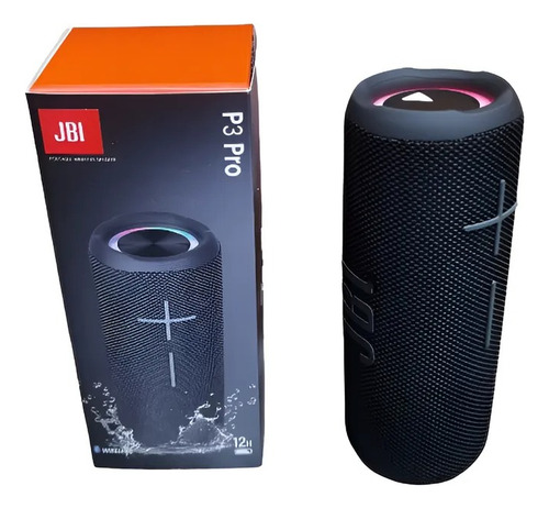 Parlante Portatil Bluetooth Compatible Para P3 Negro