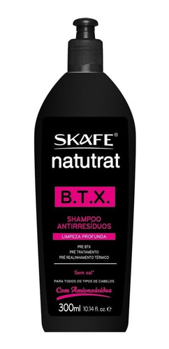 Natuhair Shampoo Antirresiduos Pré Botox Com Aminoacidos