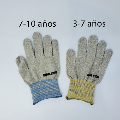 Guantes Con Cobre Antibacterial Para Niños Comodo Reusable
