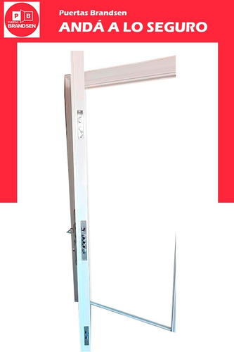 Puertas De Seguridad Multianlcaje Brandsen - Modelo Santa Fe - 960 Mm X 2050 Mm X 70 Mm