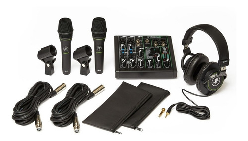 Mackie Performer Bundle Kit Mixer + Mic + Auricular + Cables