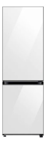 Heladera inverter no frost Samsung Bespoke RB33A307012 white con freezer 328L 220V