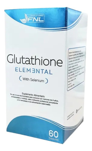 Glutathione Elemental Fnl 60 Caps Selenio Dietafitness