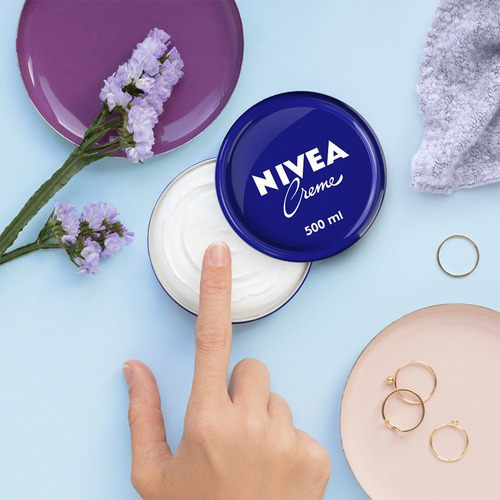 Imagen 6 de 7 de Crema Humectante Para Cuerpo Nivea Creme 500 Ml