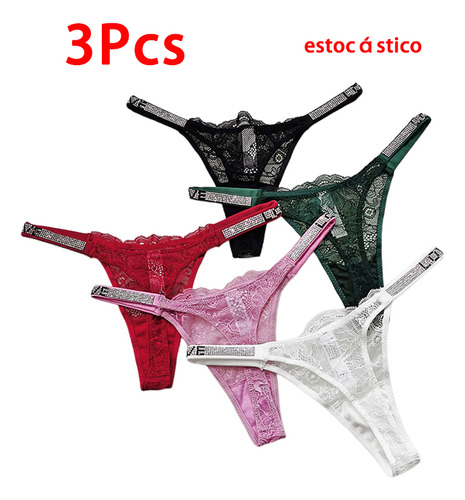 Bragas De Tanga Ultrafinas, Sexy Y Transparentes Para Mujer,