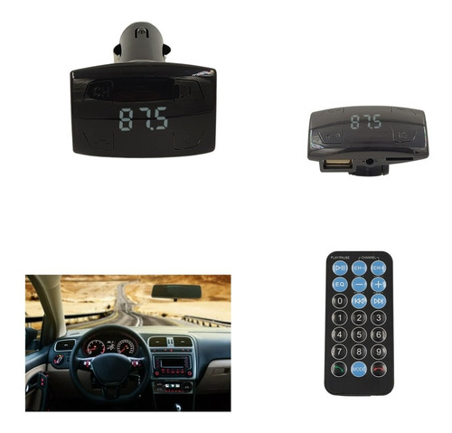 Transmisor Fm Bluetooth Para Carro Portatil Radio Adaptador