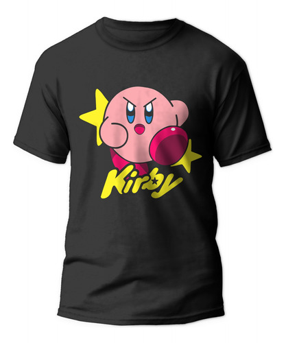 Polera Kirby Estrella Patada Moda Juvenil Niños Niñas