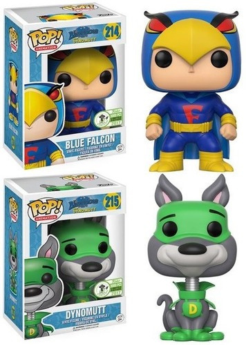 Funko Blue Falcon And Dynomutt 214 Y 215 Emerald City 2017