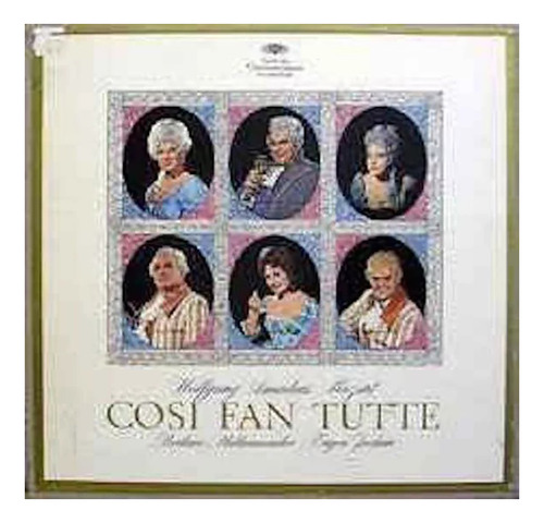 Lp Cosi Fan Tutte | Mozart | Eugen Jochum + Libreto  #m