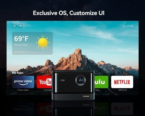 Proyector Dangbei Mars Pro 4k 3200 Ansi Dlp -negro