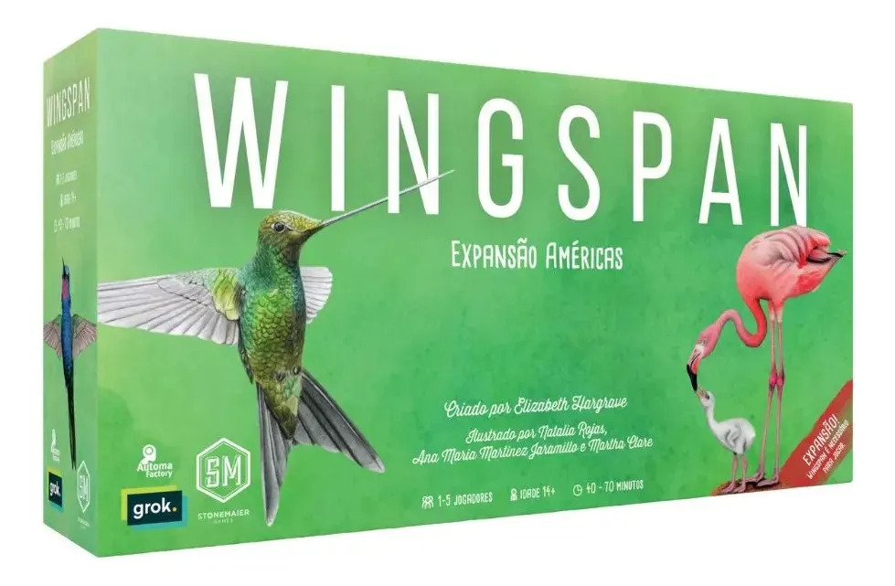 Wingspan Expansão Américas - Grok Games