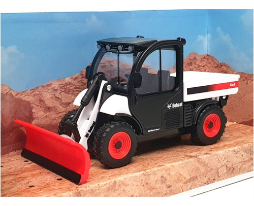 Miniatura Trator Bobcat Toolcat 560 W/ Snow Plow