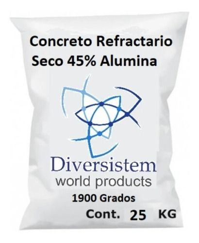 Concreto Refractario Tr44 Denso Clase C Para Fraguas 1350°c