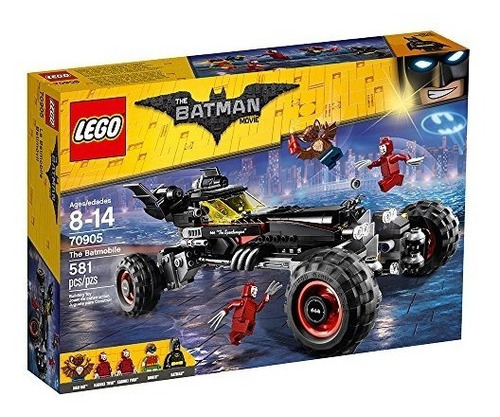 Imagen 5 de 6 de Lego Batman Movie El Kit De Construcción Batmobile 70905