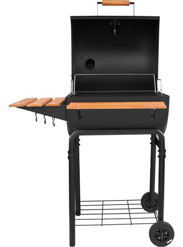 Parrilla A Carbón Con Ahumador Mr Beef