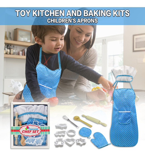 Chef Conjunto Para Niños Cocina Cocina Y Hornear Kits De Ves