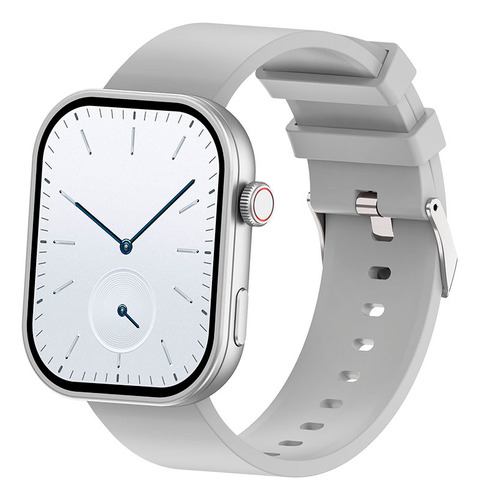 Relógio Smartwatch Com Botão Fitness Haiz My Watch 2 Pro Cor Da Caixa Prateado