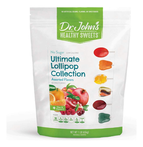 Dr. John's Healthy Sweets Paletas Ultimate Collection Sin A.