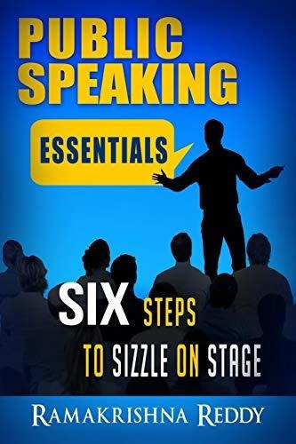 Book : Public Speaking Essentials Six Steps To Sizzle On...