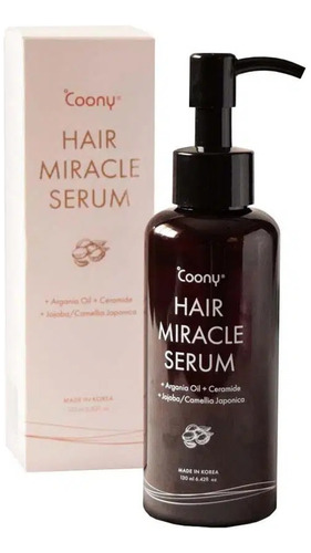 Coony Hair Miracle Serum Aceite De Argán Y Ceramidas 130ml