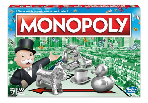 Monopoly Clásico - Juego De Mesa - Hasbro