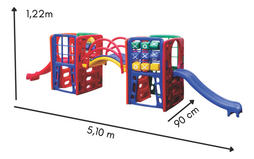 Playground Infantil - Double Minore Pass Ranni Play