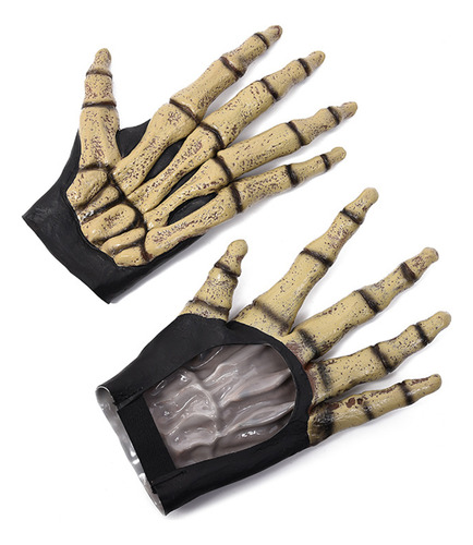 Guantes De Terror Con Forma De Calavera De Halloween, Ghost