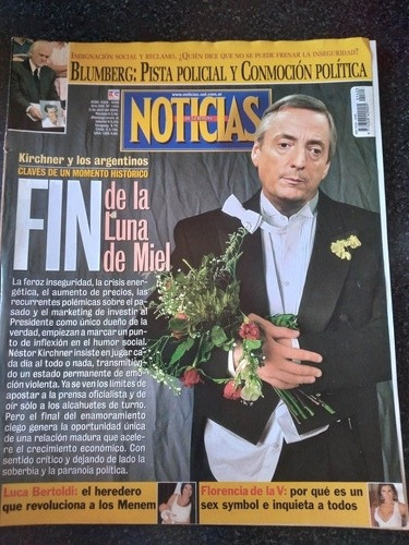 Revista Noticias Kirchner Florencia De La V 3  4 2004 N1423