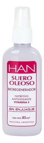 Suero Oleoso Bioregenerador Vitamina Sin Enjuague Han 85 Ml