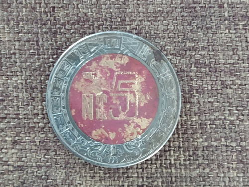 Moneda De 5 Nuevos Pesos De 1991 