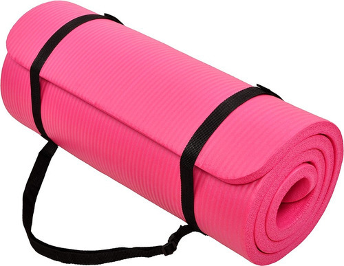 Tapete Fitness Yoga Extra Grueso 25 Mm Incline Fit Color Rosa