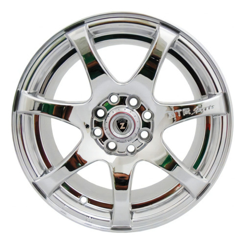 Jogo Roda Zuma Wheels Aro 15 Modelo 3103 Hch 8f Cor cromo ecologico