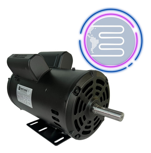 Motor De Compressor 20 Pés Monofásico 5cv 220v Alta Rotação