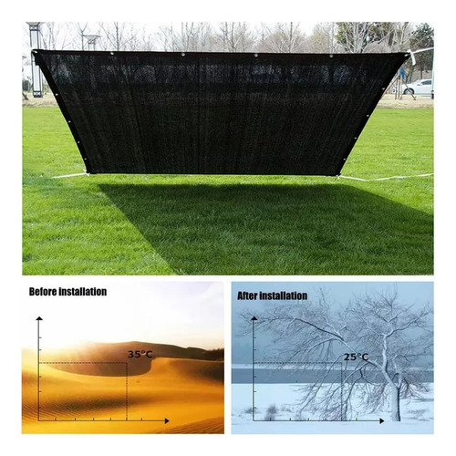 A Sombrite 90% Horta Plantas - (4m X 5m) Sombreamento Em