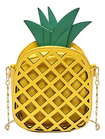 Bolso De Hombro Van Caro Para Mujer, Con Forma De Piña, Huec