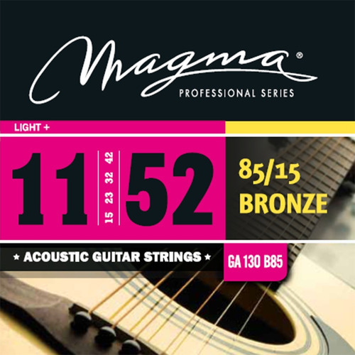 Encordado Magma Para Guitarra Acústica Ga130b 011 Cuo