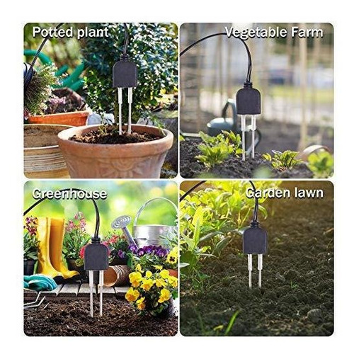 Imagen 2 de 7 de Herramientas Para Bonsai Sensor Resistivo De Humedad Del Sue