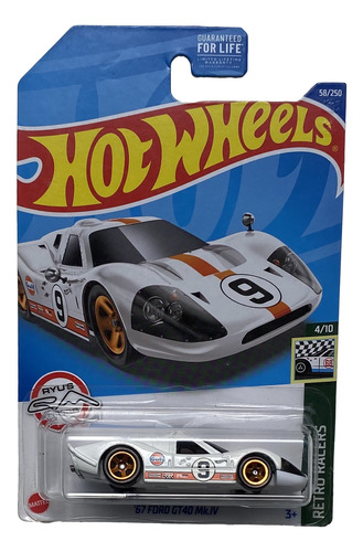 Hot Wheels 2022 (h) Retro Racers 58/250 - ´67 Ford Gt40 Mkiv