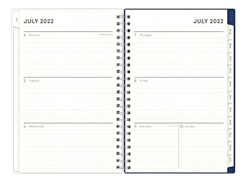 Blue Sky 2022-2023 Academic Year Weekly And Monthly Planner